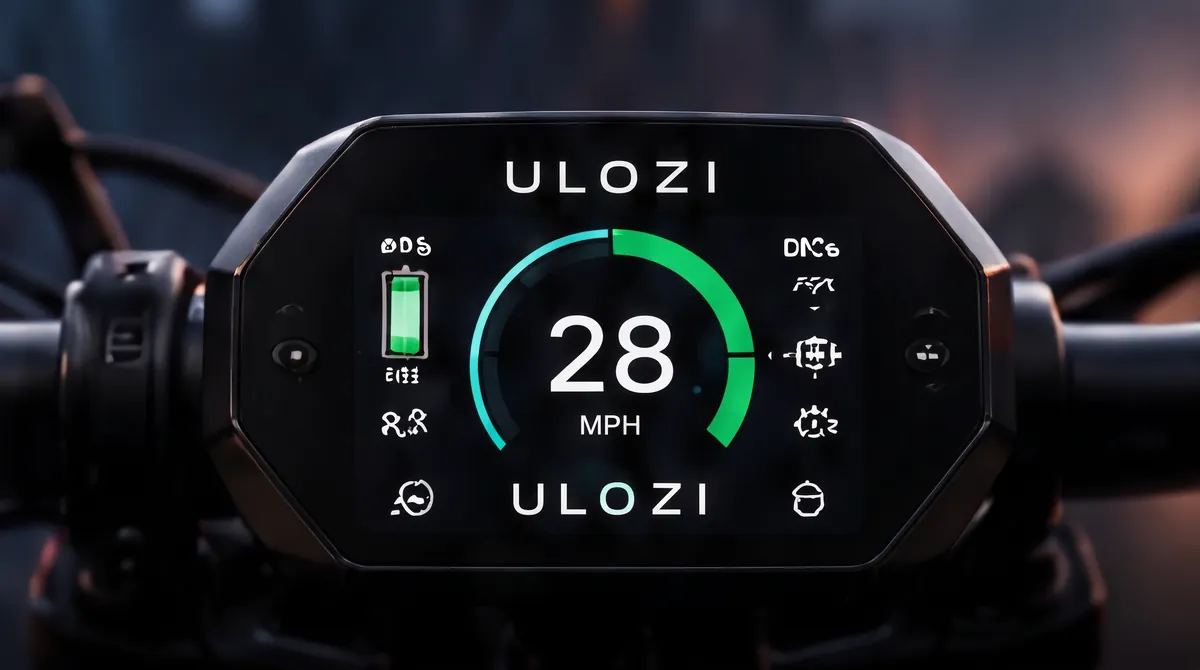 Ulozi e-bike display