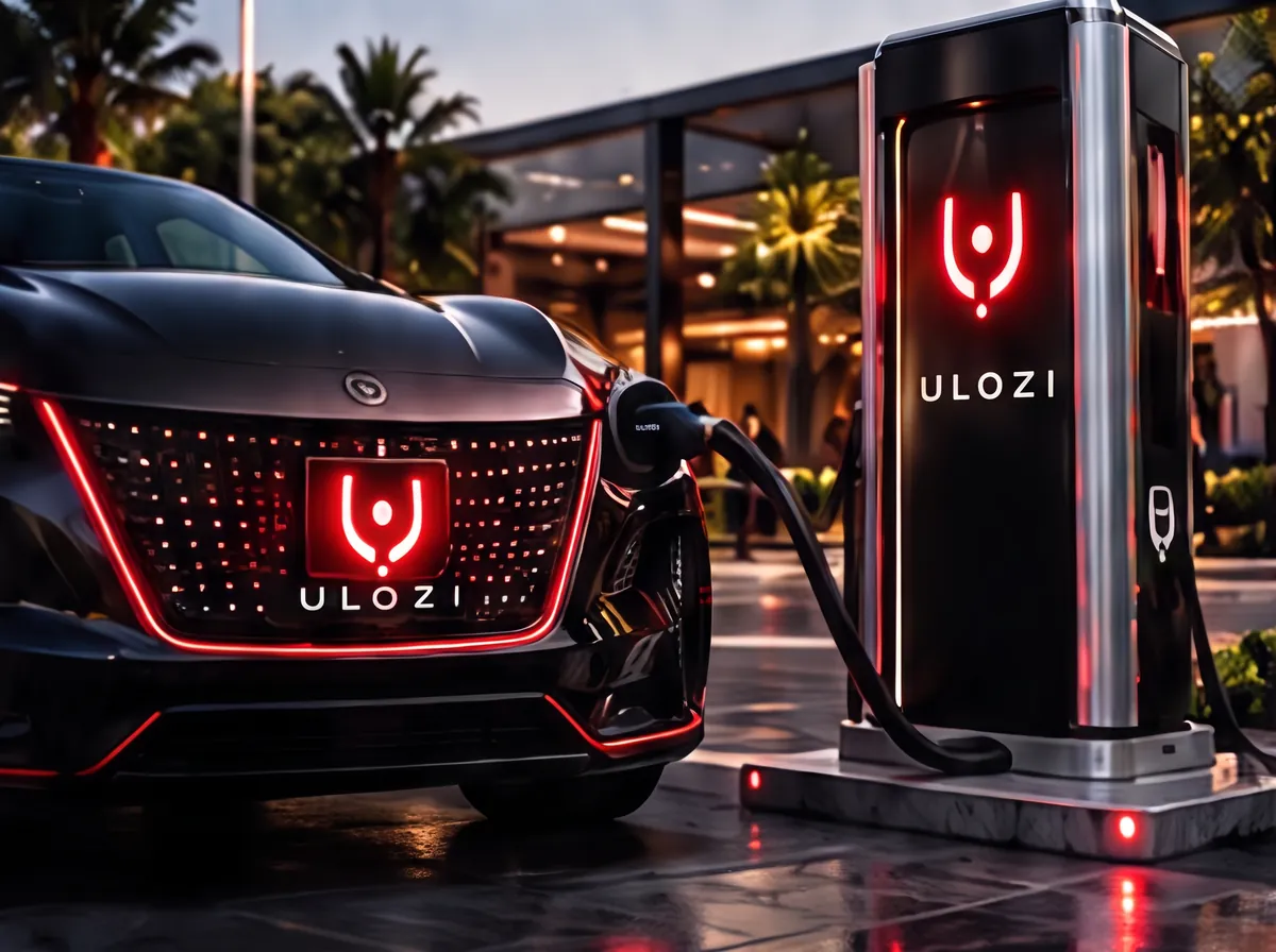 An Ulozi EV charging