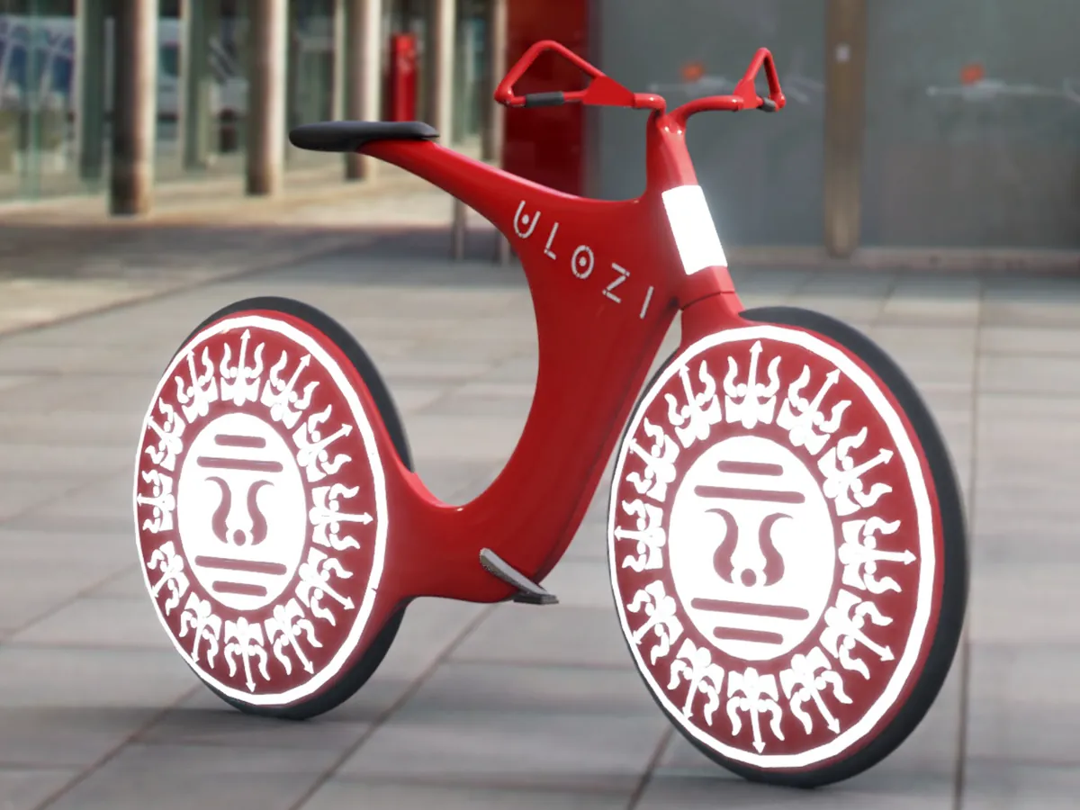 Ulozi red bicycle